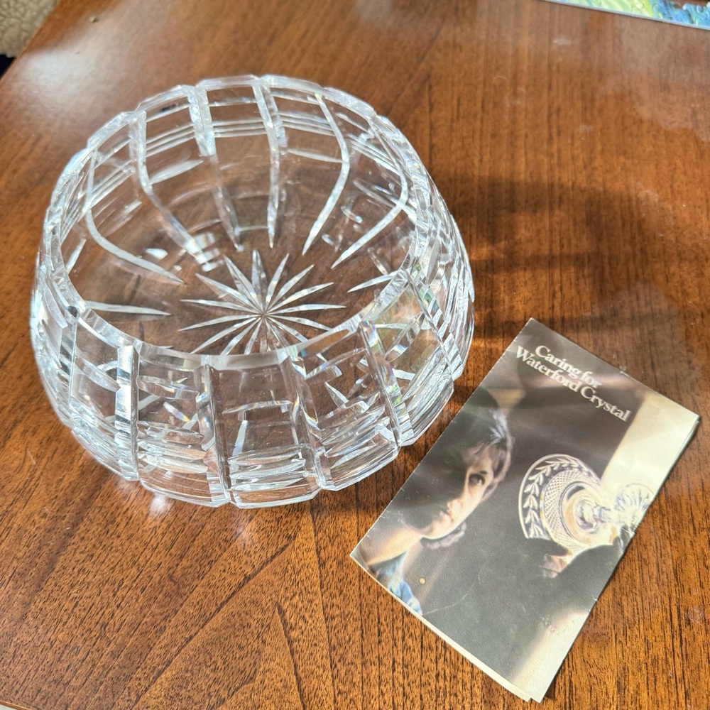 Waterford Crystal Cut Glass Bowl